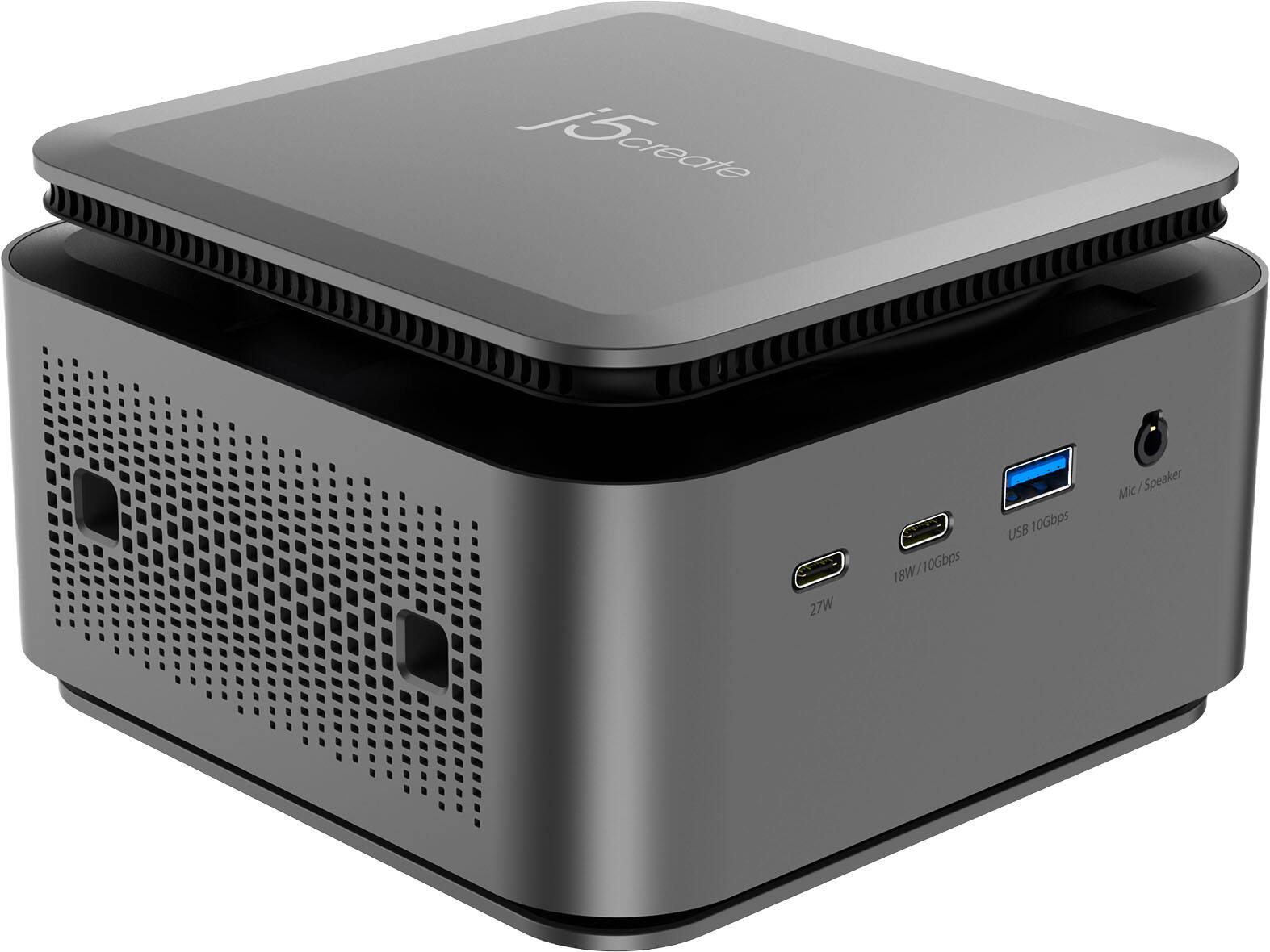 j5create 27W 18W/10Gbps USB 10Gbps Mic Speaker