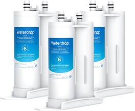 Waterdrop - WD-WF2CB Refrigerator Water Filter 3-Pack - White