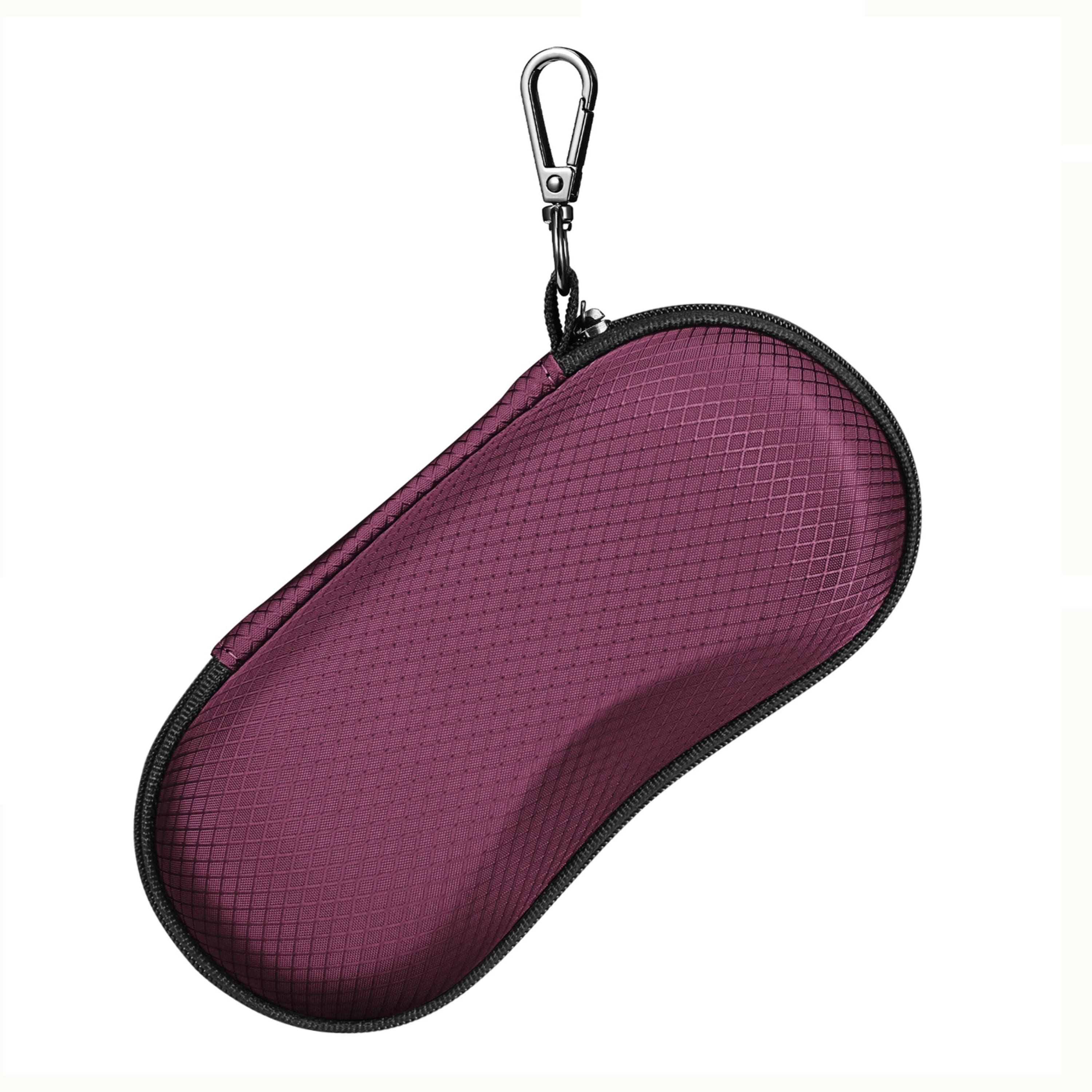 Kitcheniva - Durable EVA Eyeglass Case With Metal Carabiner And Soft Lining - Dark Purple price history on PriceWatchPro
