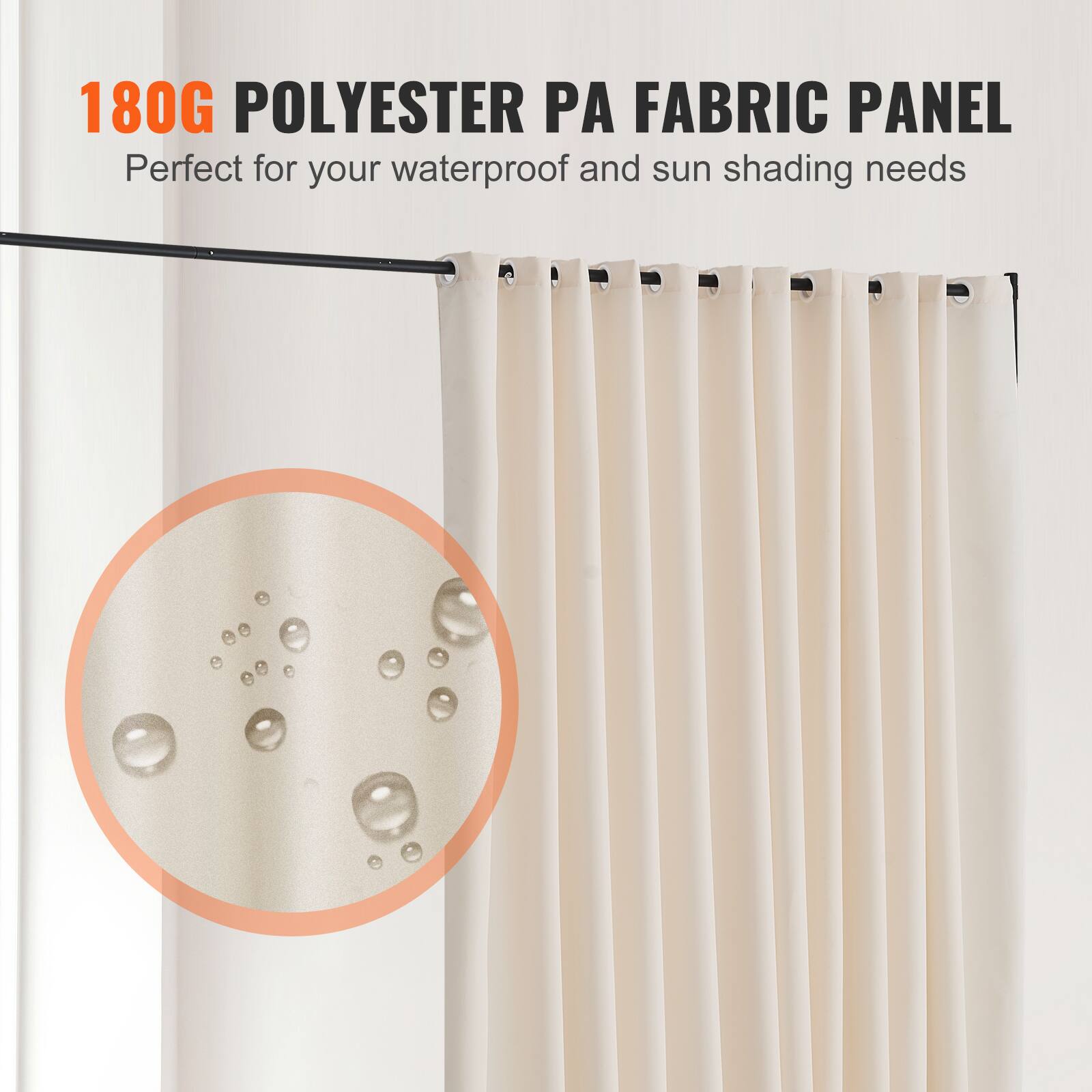 180G POLYESTER PA FABRIC PANEL
Perfect for your waterproof and sun shading needs