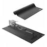 VEVOR - Treadmill Mat for Carpet Floor,1/4" Thick, 30" x 72" Exercise Equipment Mat for Treadmills, Stationary & Recumbent Bikes - Black