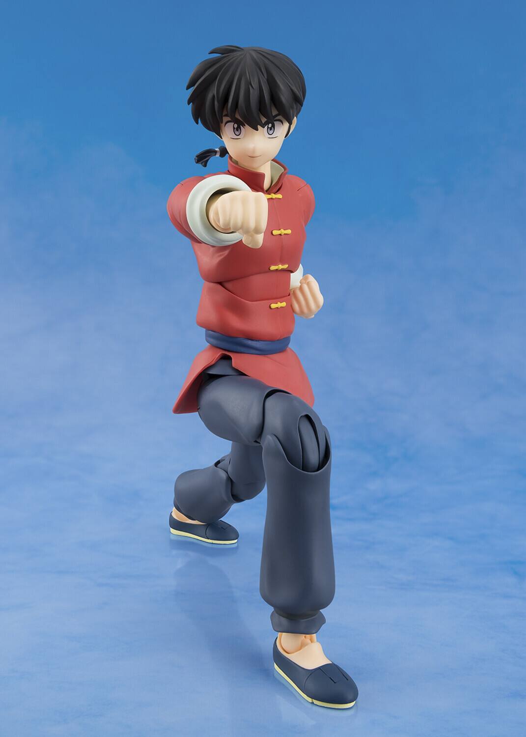 Alt View 2. PopMarket - Tamashii Nation - Ranma 1/2 - S.H.Figuarts - Ranma Saotome Action Figure   - COLLECTIBLES - Multicolor.