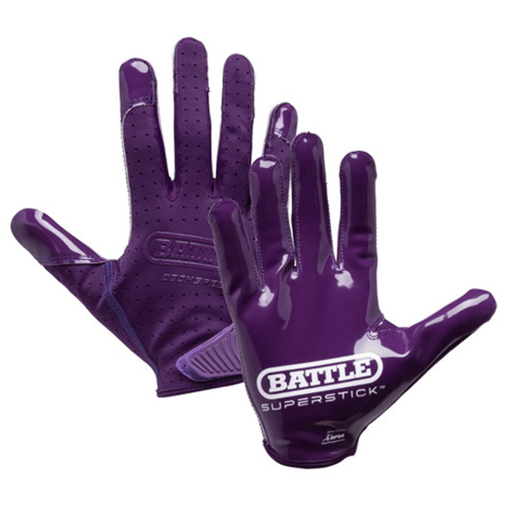 Battle Sports - Adult Doom Speed Receiver Football Glove - 2xlarge - Purple price history on PriceWatchPro