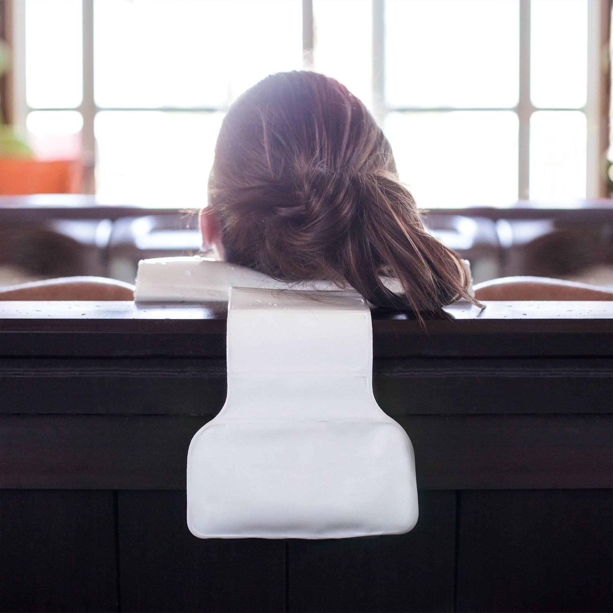 Alt View 2. TRC Recreation - TRC Recreation Super Soft Closed Cell Foam Weighted Spa and Bath Pillow, Bronze - Bronze.