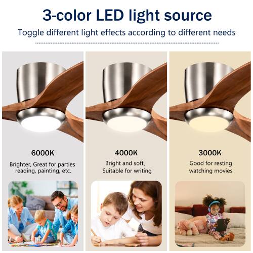 3-color LED light source

Toggle different light effects according to different needs

6000K
Brighter, Great for parties, reading, painting, etc.

4000K
Bright and soft, Suitable for writing

3000K
Good for resting, watching movies