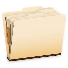 Pendaflex - Classification Folder, 2-Dividers, 2 1/2" Expansion, Letter Size, 10/Box - Manila