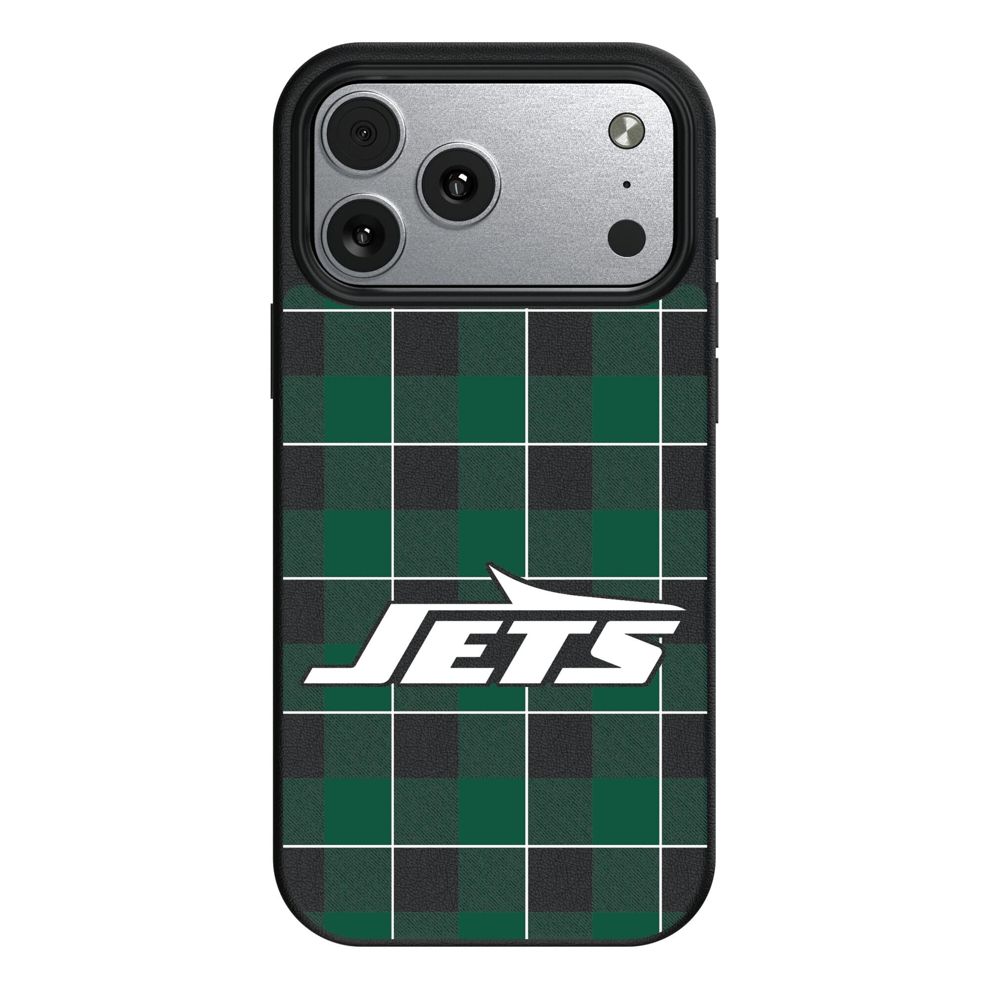 Keyscaper - NFL - New York Jets - Plaid Magnetic Bump iPhone Case - 17 Pro Max - Black price history on PriceWatchPro