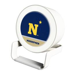 Keyscaper - Navy Midshipmen Night Light Wireless Charger And Bluetooth Speaker - Multicolor