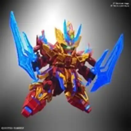 Front. Bandai - SD Sangoku Soketsuden Zhang Liao Sazabi, Bandai SD - COLLECTIBLES - Multicolor.