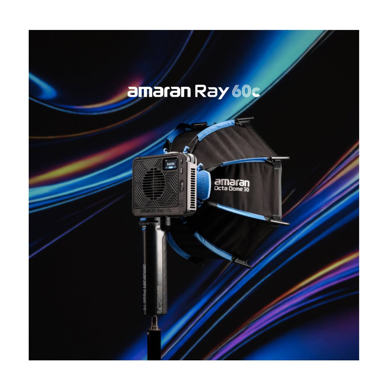amaran Ray 60c  
amaran Octa Dome 30  
amaran Ray  
amaran POsS