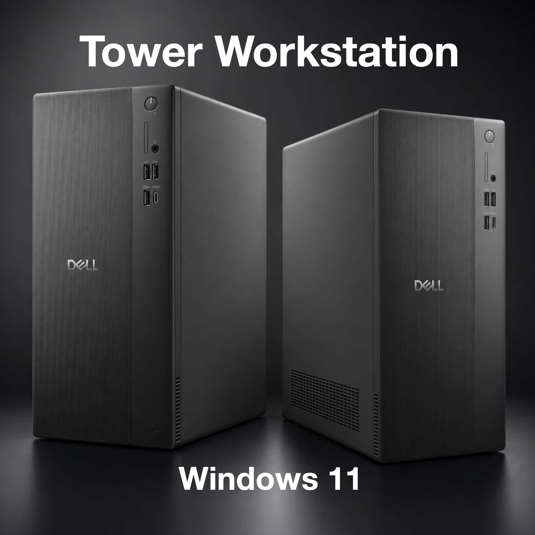Dell Upgraded Tower ECT1250 Desktop (Ultra 7 265F, 64GB, 4TB SSD