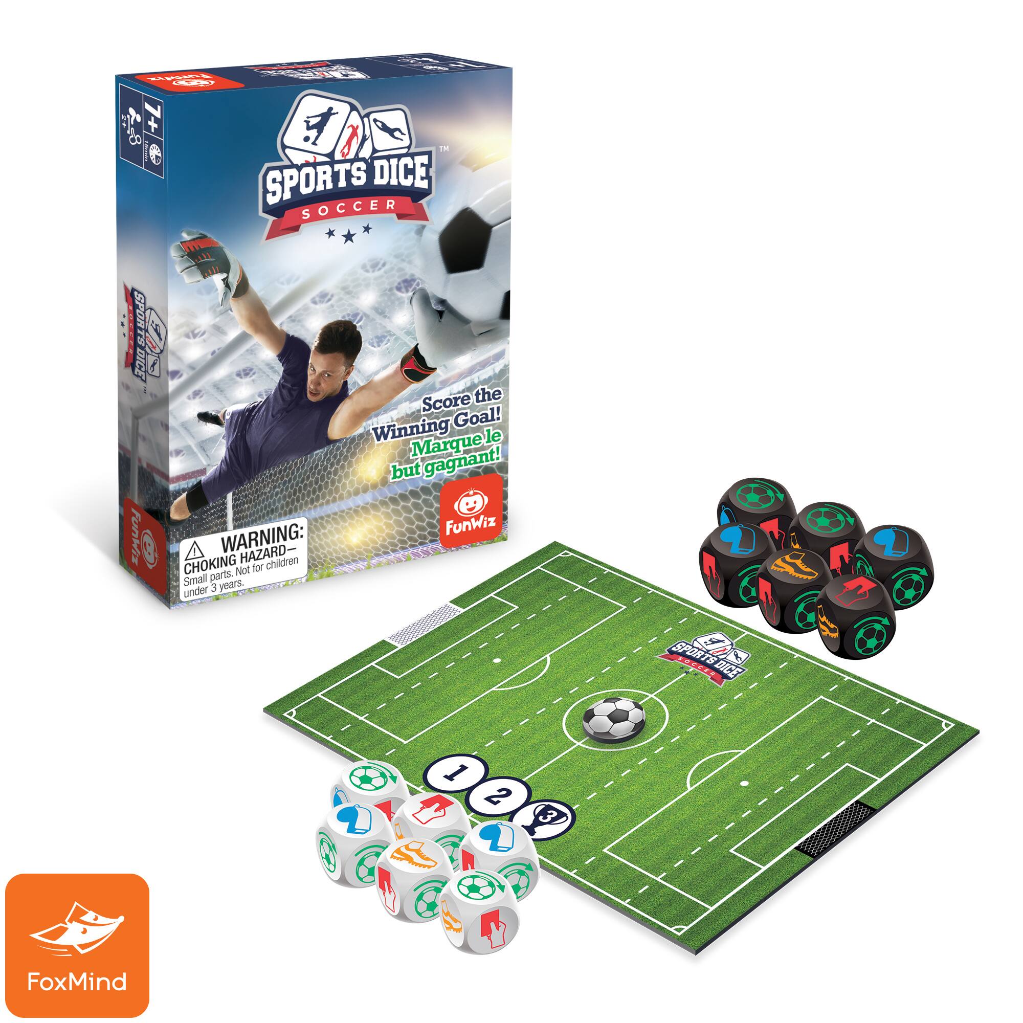 SPORTS DICE SOCCER: funiz 7+ - SPORTS DICE: funiz 1 2 FoxMind