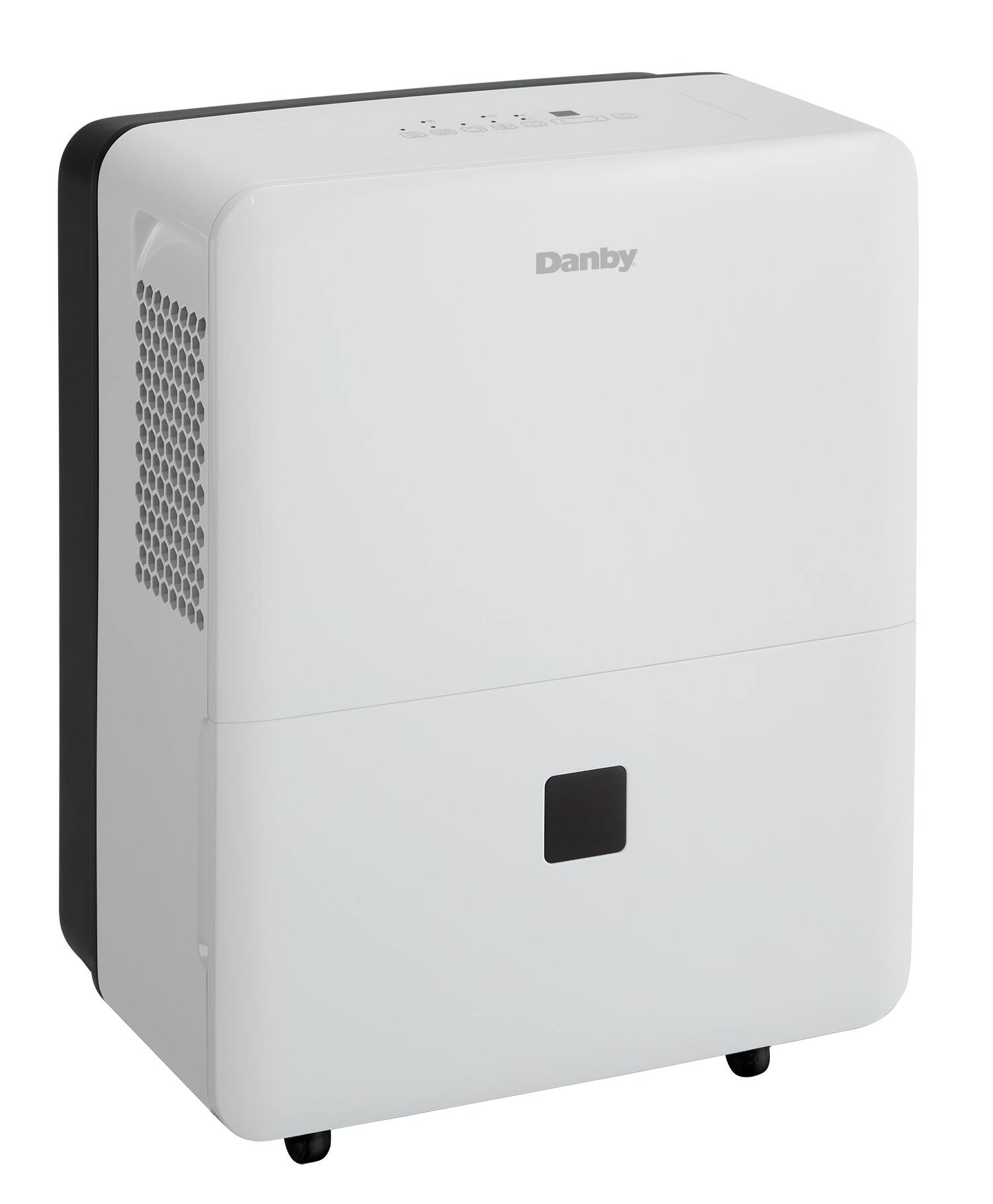 Angle. Danby - 22-Pint Energy Star Dehumidifier with Smart Dehumidify - White.