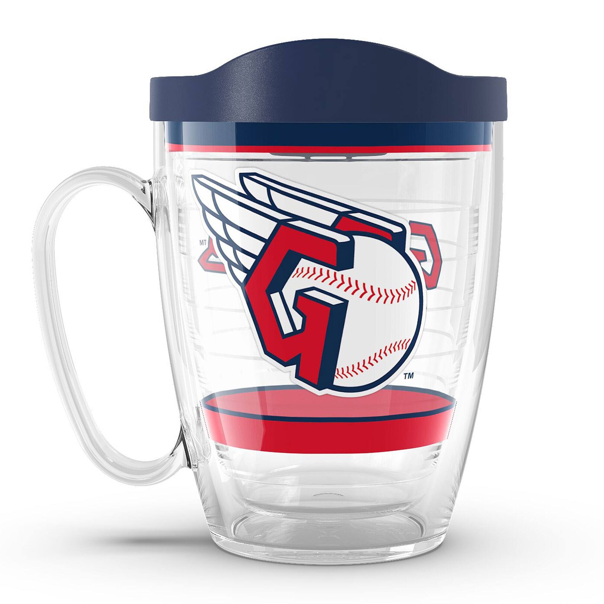 Front. Tervis - Cleveland Guardians 16oz. Tradition Classic Mug - Multicolor.