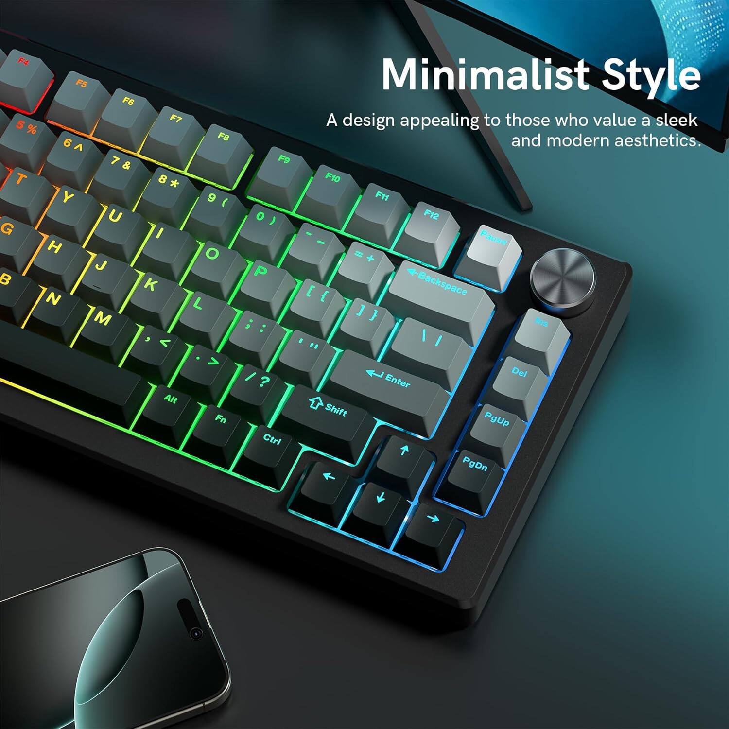 Minimalist Style  
A design appealing to those who value a sleek and modern aesthetics.