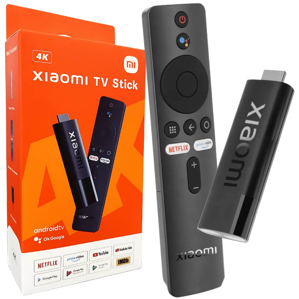 Xiaomi - Mi TV Stick 4K Ultra HD Streaming Device, Android TV 11, Google Assistant, Chromecast Built-in,dual-band Wi-Fi - Black