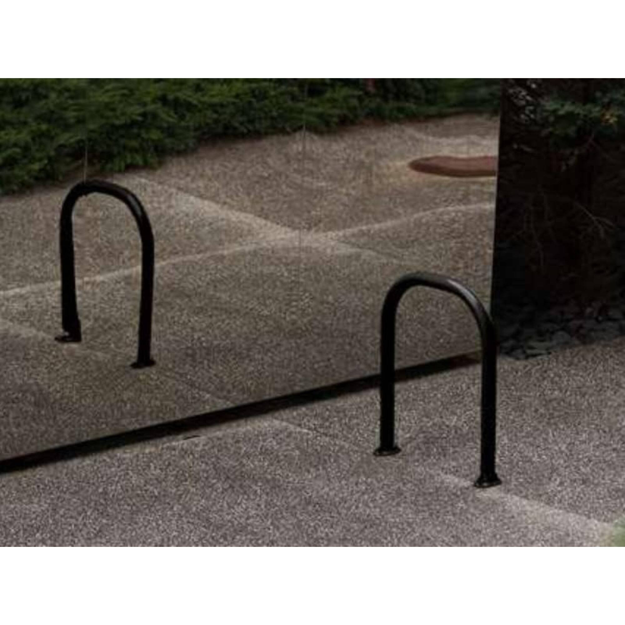 Alt View 3. Saris - Infrastructure - Bike Dock - High Security Bicycle Parking - 2 Bikes - Black.