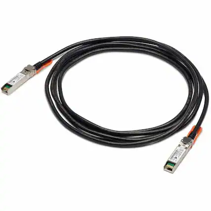 Front. Cisco Consumer Products - Cisco 25GBASE-CR1 SFP28 Passive Copper Cable, 5-meter - 16.40 ft SFP28 Network Cable for Network Device - First End: - Gray.