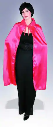 Front. Forum Novelties - Red 45" Vampire Costume Cape One Size Fits Most - Red.