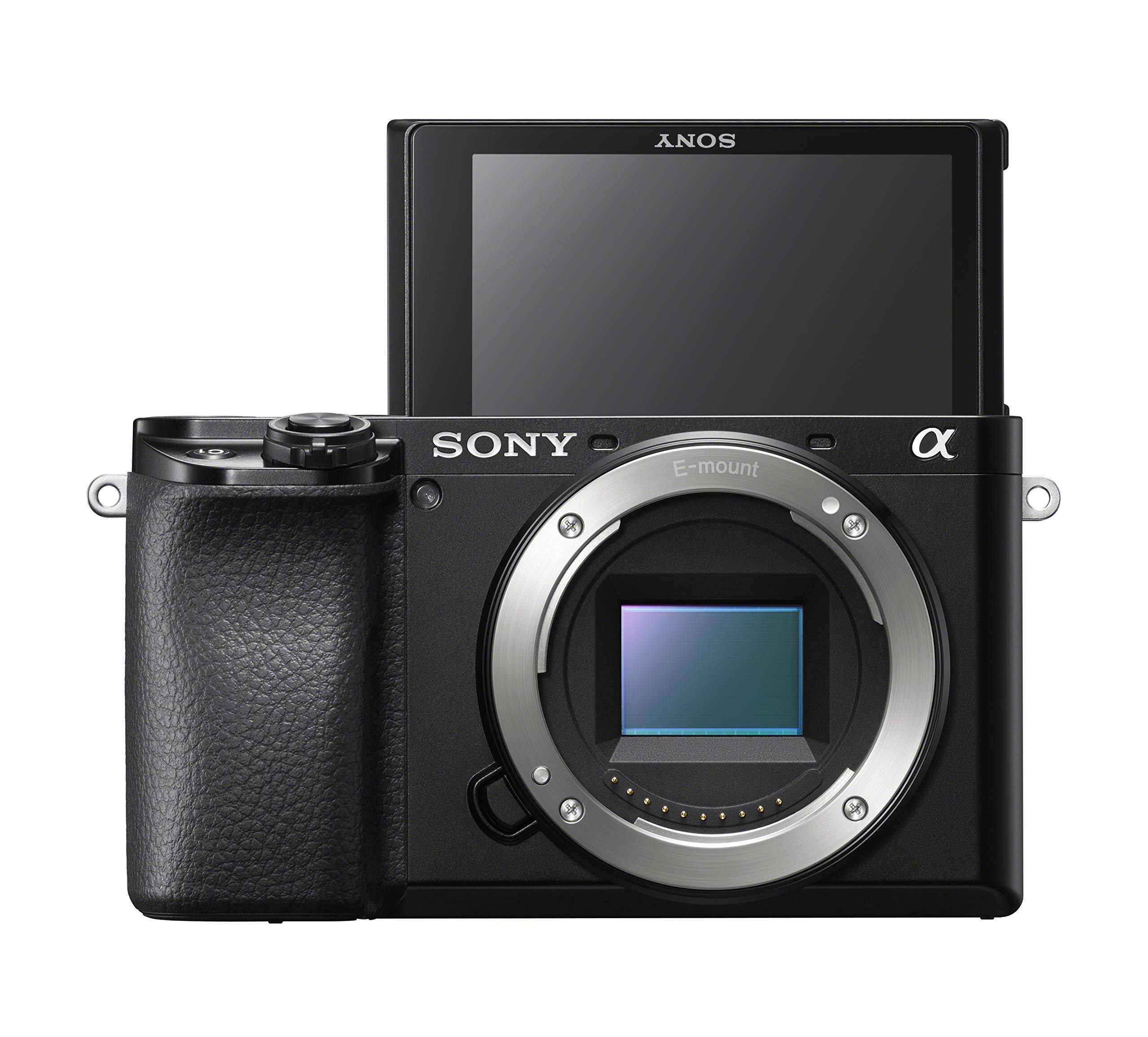 Sony Alpha a6100 24.2MP Mirrorless Camera Black (Body Only
