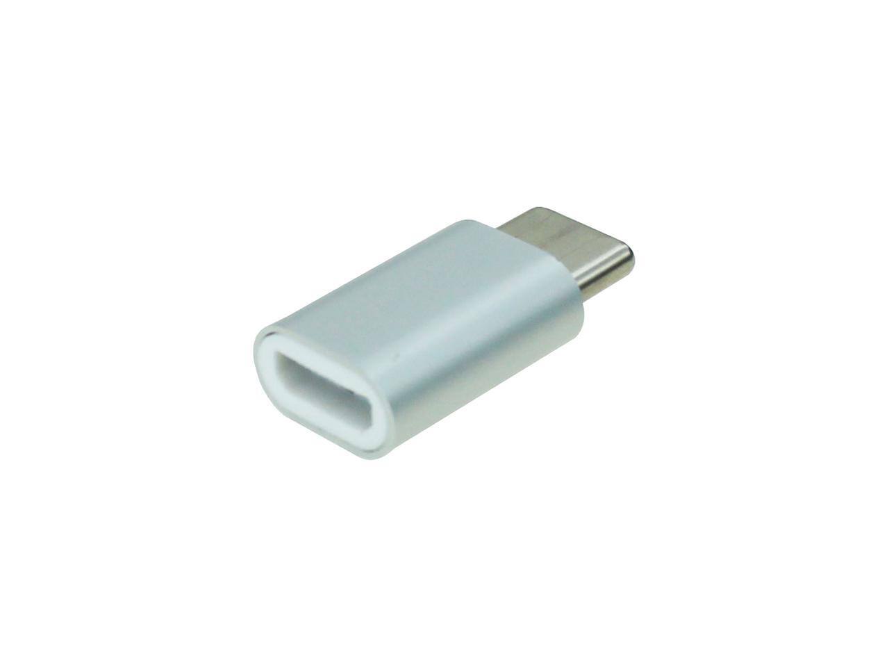 Alt View 1. Nippon Labs - Nippon Labs USB 2.0 USB-C Male to Micro-USB B Female Adapter 50000-USB2-CM-13, Aluminum Shell.