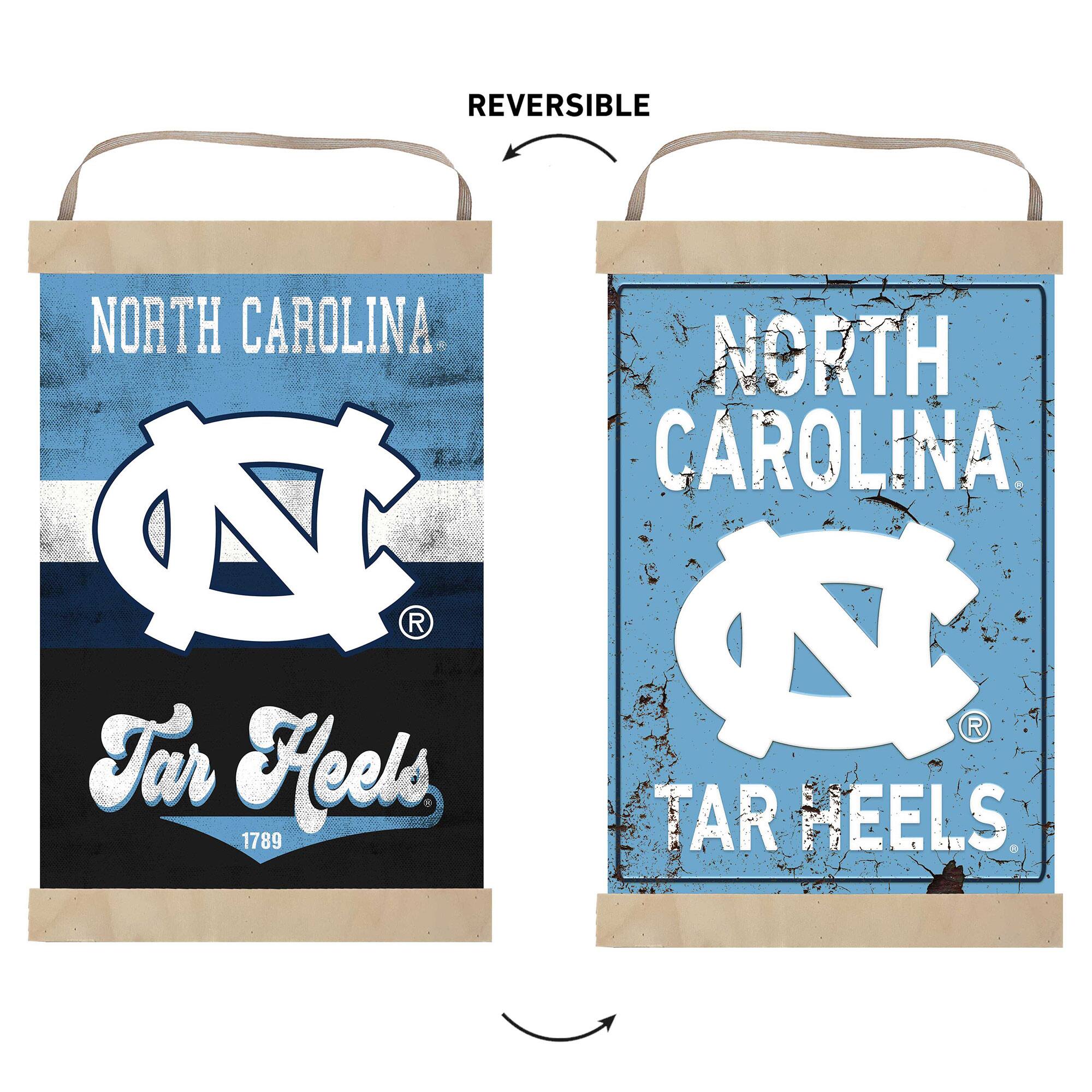 REVERSIBLE  
NORTH CAROLINA  
R  
Tar Heels  
1789  
NORTH CAROLINA  
R  
TAR HEELS