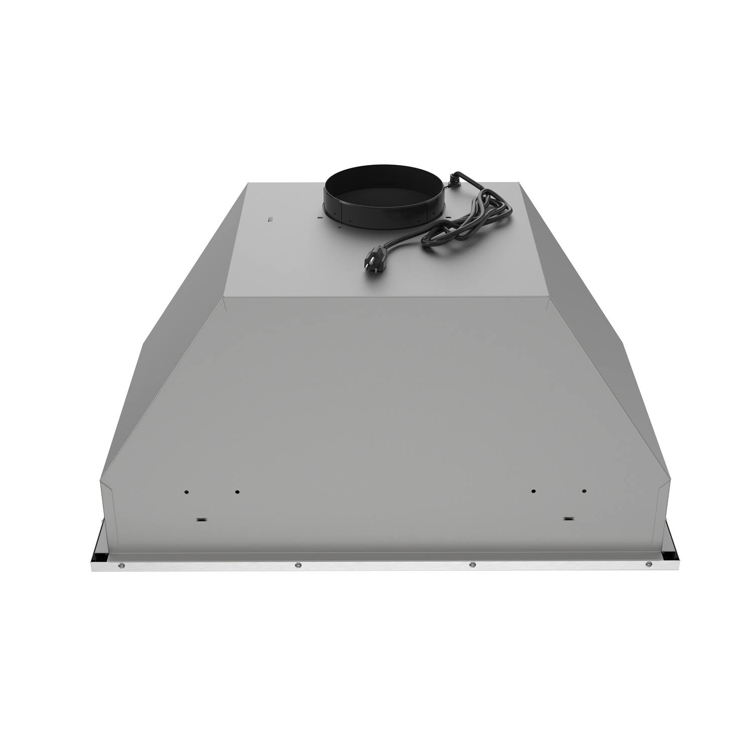 Alt View 4. Thor Kitchen - 28 Inch Convertible Range Hood Insert in Stainless Steel - Stainless steel.