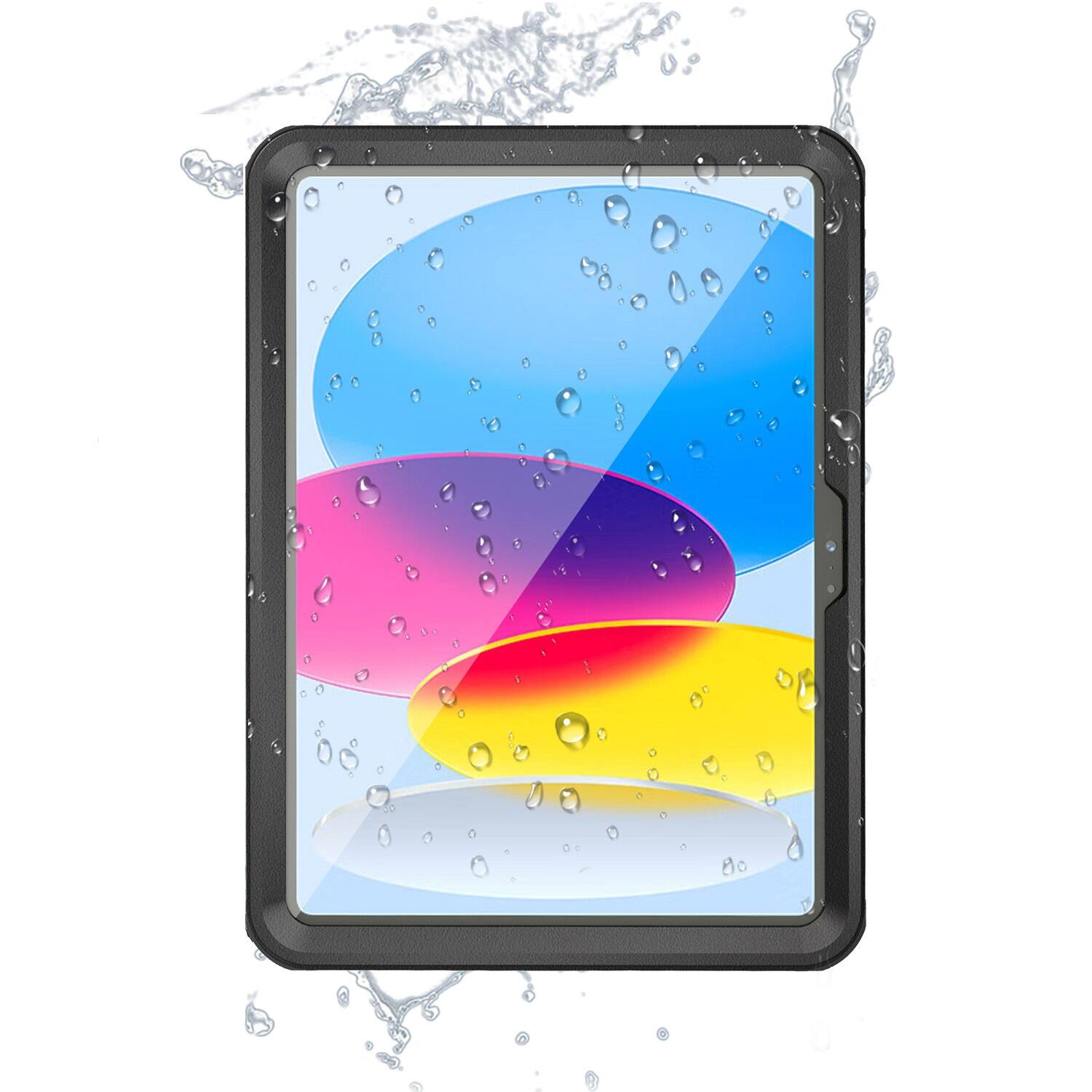 Alt View 15. SaharaCase - Oasis Series Water-Resistant Case for Apple iPad 11'' (A16) and iPad 10.9" (10th Gen) - Black.