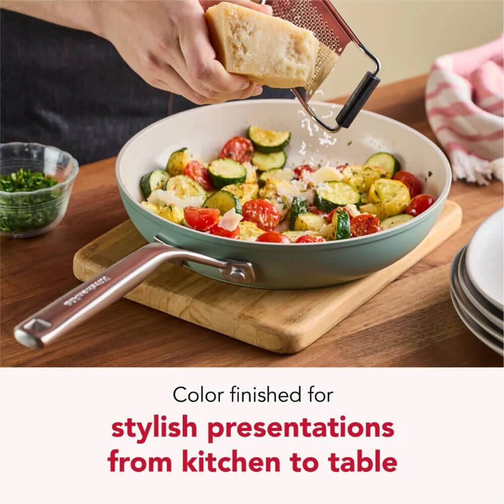 Color finished for stylish presentations from kitchen to table