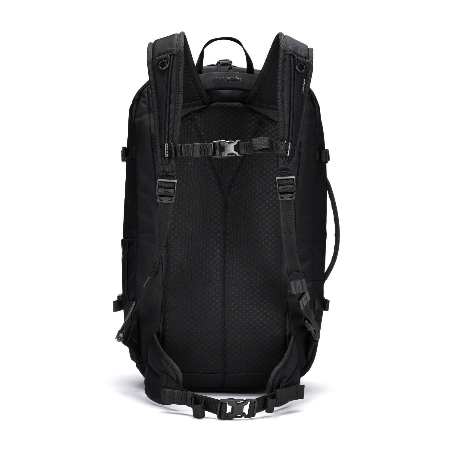 Left. Pacsafe - EXP45 Carry-on Travel Pack, Black - Black.