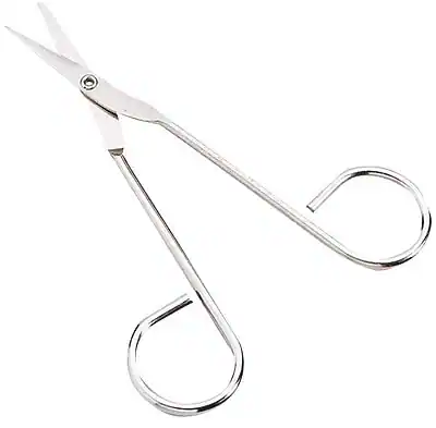 Front. SmartCompliance - SmartCompliance Scissors, 4-1/2" Nickel Plated (FAO6004) - Silver.