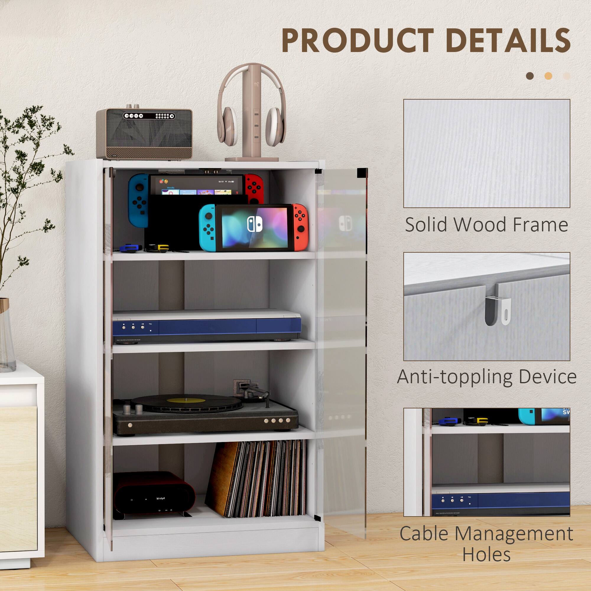 PRODUCT DETAILS
Solid Wood Frame
Anti-toppling Device
Cable Management Holes