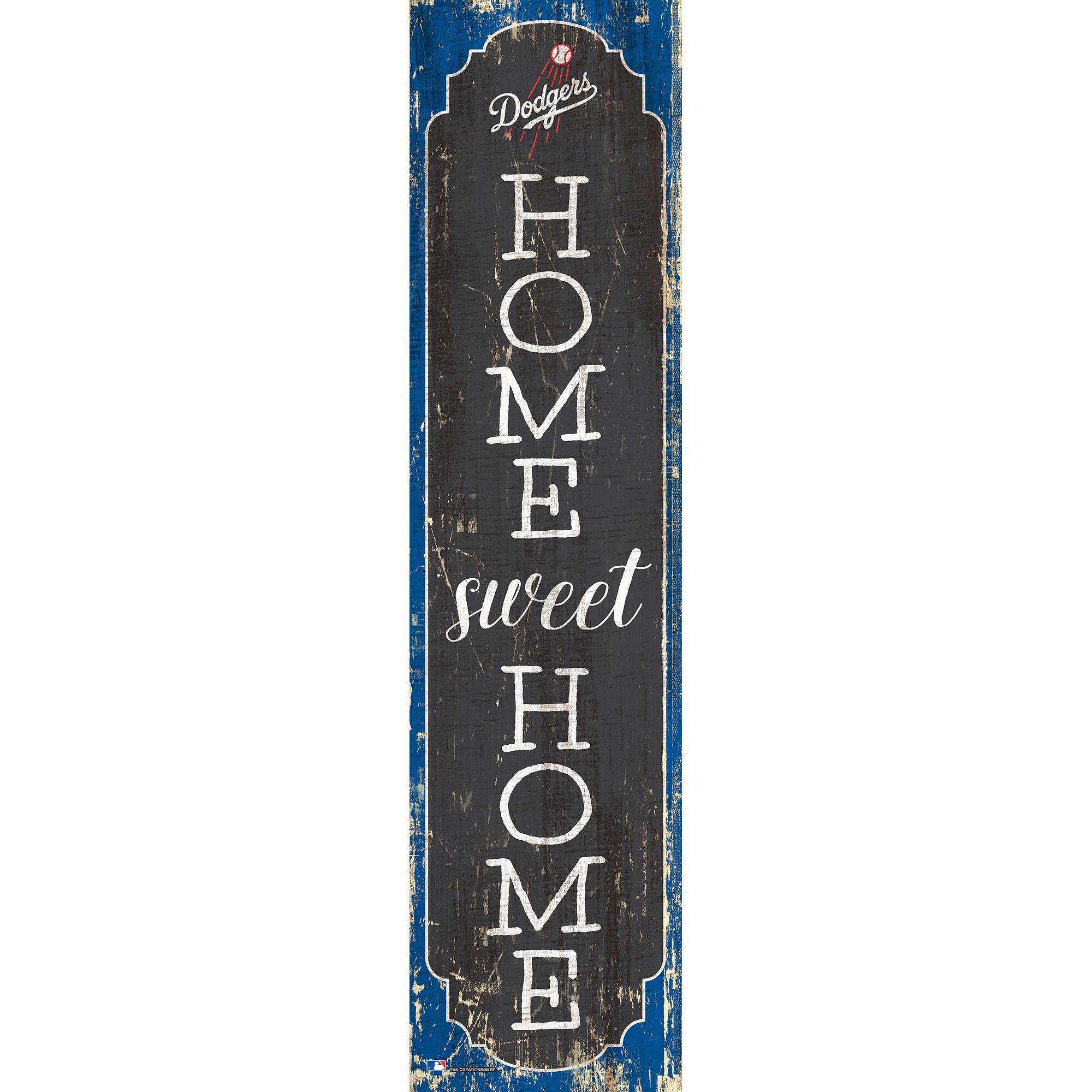 Los Angeles Dodgers 24" Home Sweet Home Leaner Sign