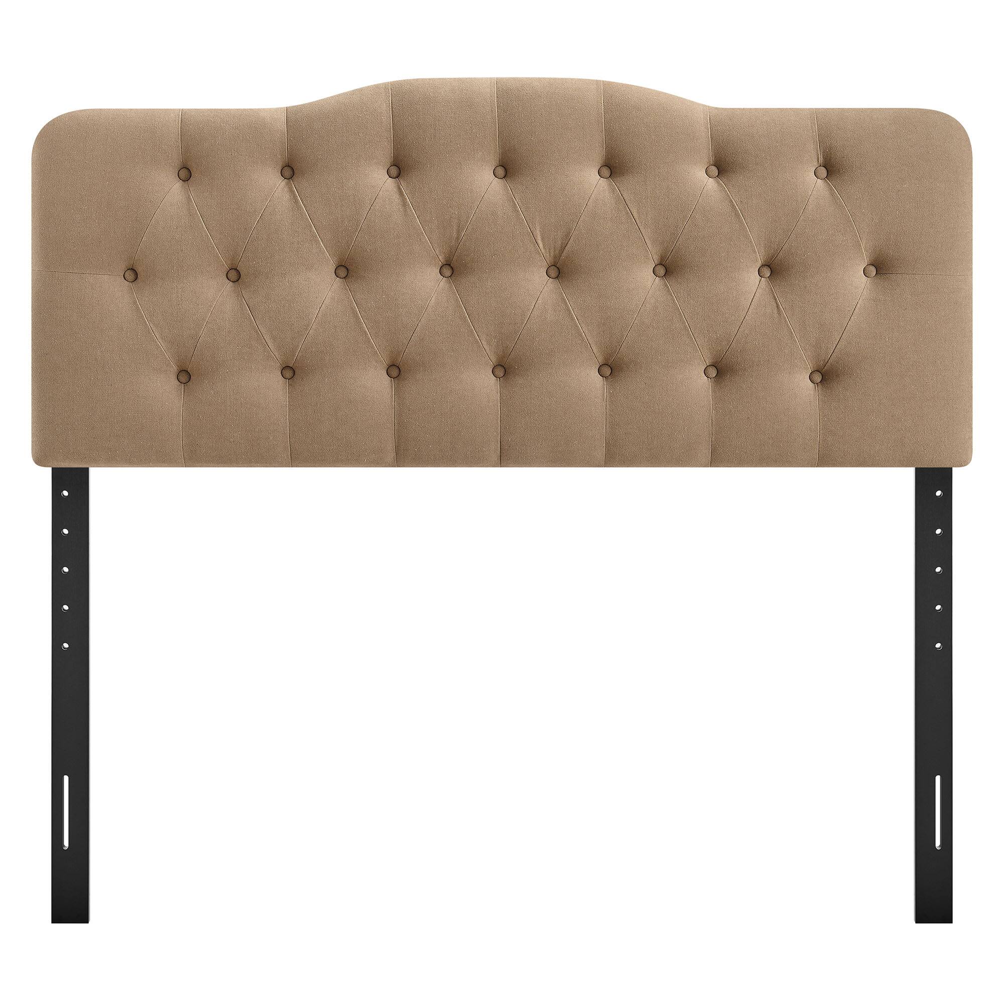 Alt View 2. Modway - Annabel Upholstered Headboard by Modway - Almond.