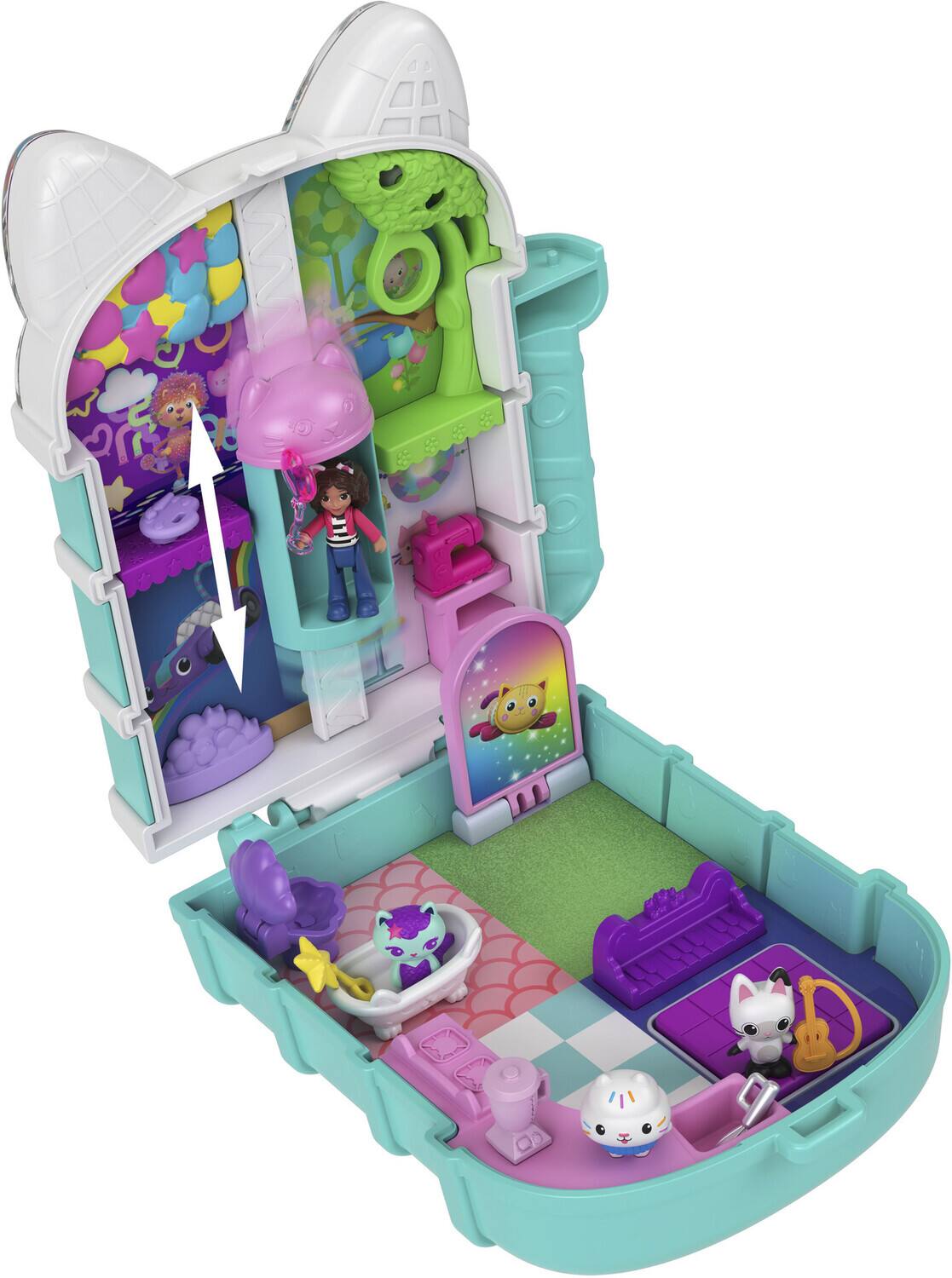 Alt View 3. Mattel - Mattel - Polly Pocket Gabby's Dollhouse Compact   - COLLECTIBLES - Multicolor.