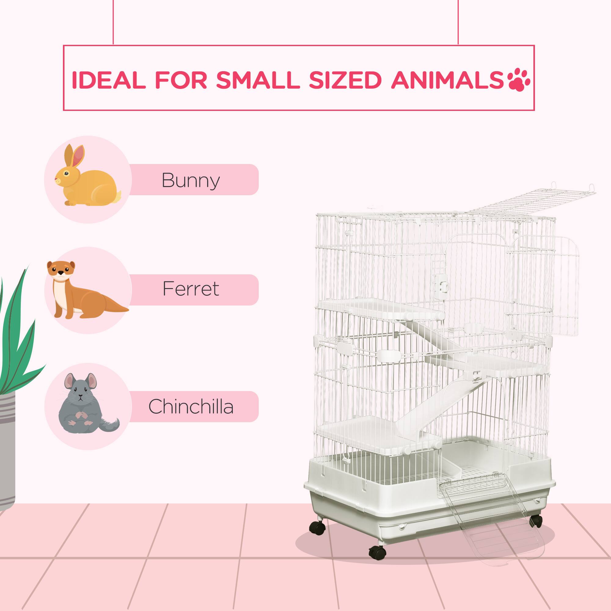 IDEAL FOR SMALL SIZED ANIMALS

- Bunny
- Ferret
- Chinchilla