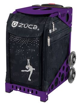 Zuca - Ice Queen Sport Bag & Frame w/ Flashing Wheels - Purple
