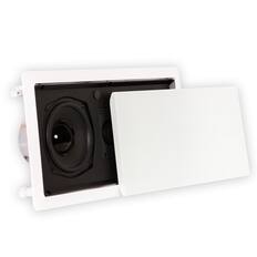 Front. Theater Solutions by Goldwood - TSLCR5 In Wall Speaker Home Theater Surround Sound Center Channel - Paintable White.
