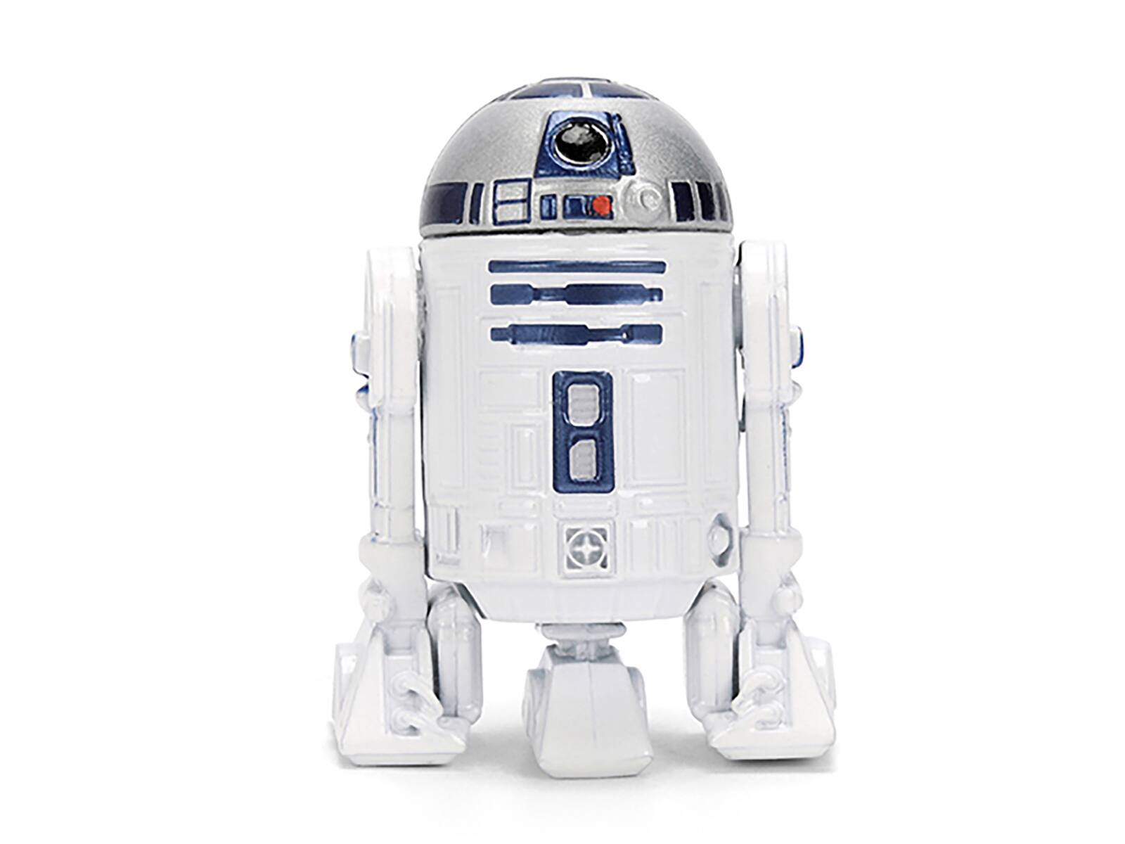 Alt View 6. Jada - 1959 Volkswagen Drag Beetle White with Graphics and R2-D2 Figure "Star Wars" Franchise 1/24 Diecast Model Car by Jada - Multicolor.