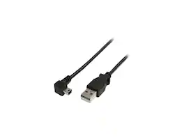 StarTech.com - USB2HABM6RA 6 ft Mini USB Cable - A to Right Angle Mini B