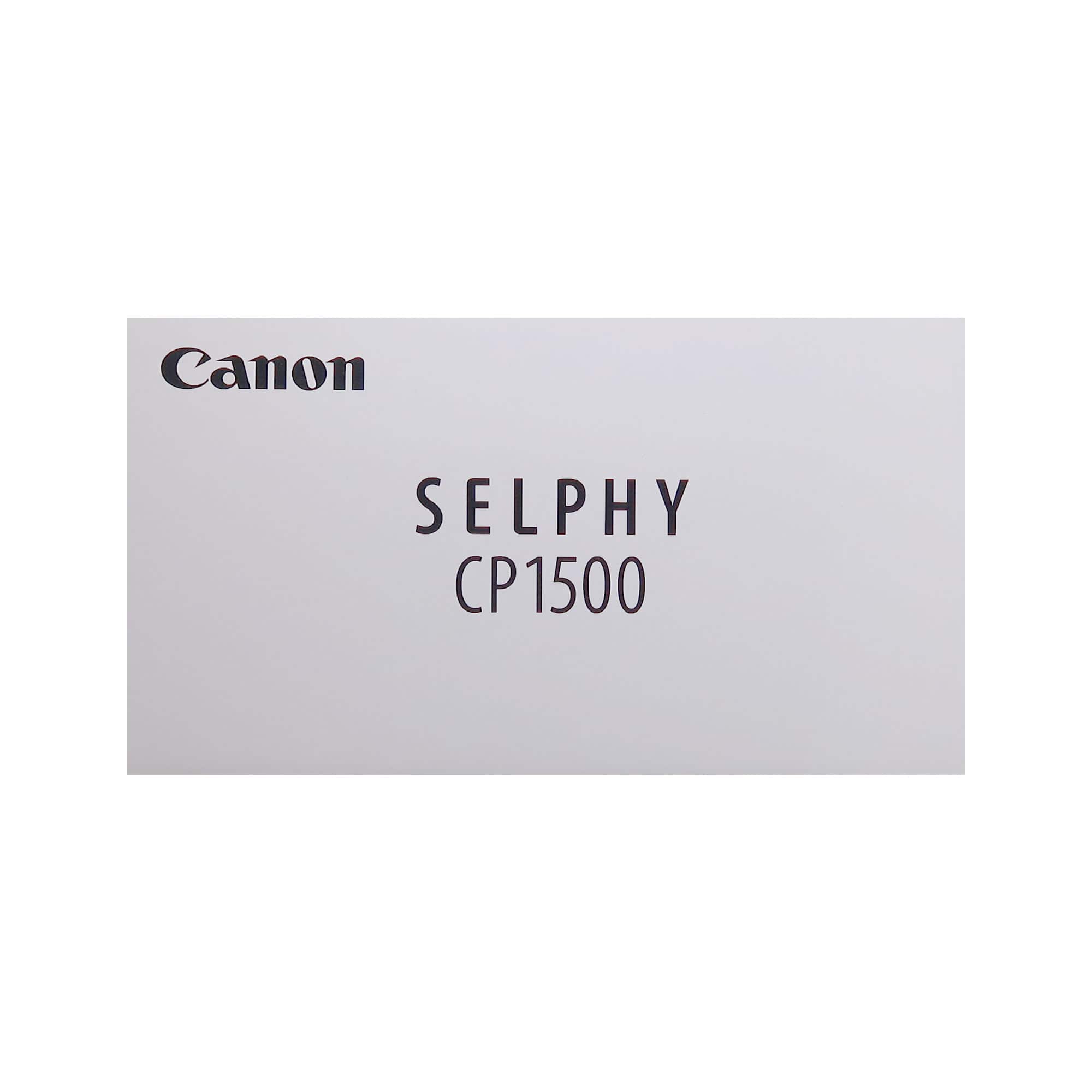 SELPHY CP1500 Photo Printer + Canon RP 108 High Capacity Ink