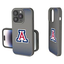Keyscaper - NCAA - Arizona Wildcats Linen Logo iPhone Soft Touch Case - 14 - Gray