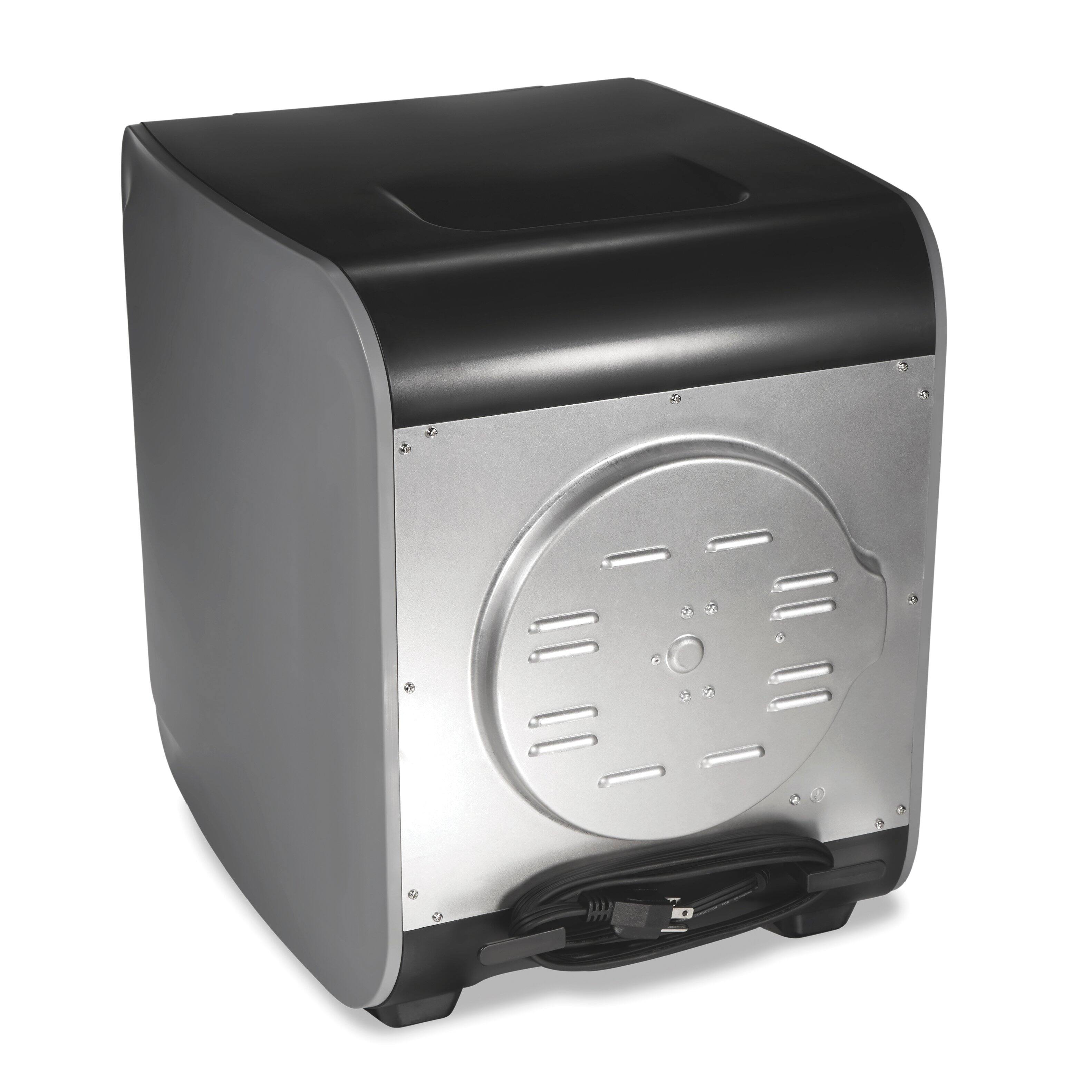 Alt View 13. Weston - Weston 10 Tray Digital Food Dehydrator with Oven-Style Door - BLACK.