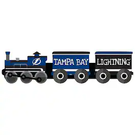 Fan Creations - Tampa Bay Lightning 6'' x 24'' Train Cutout Sign - Multicolor