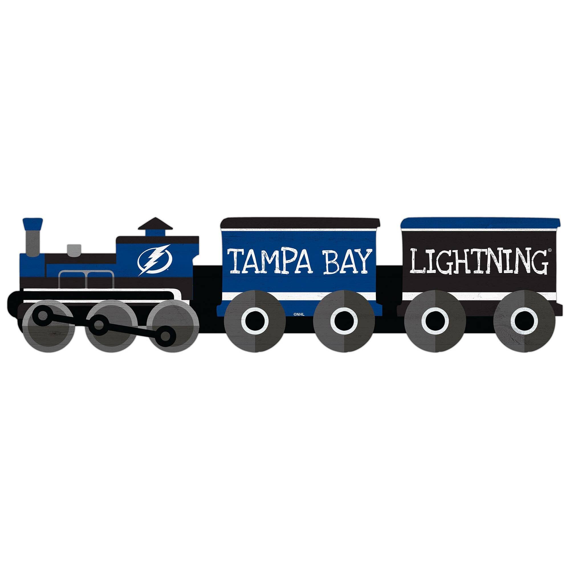 Tampa Bay Lightning 6'' x 24'' Train Cutout Sign
