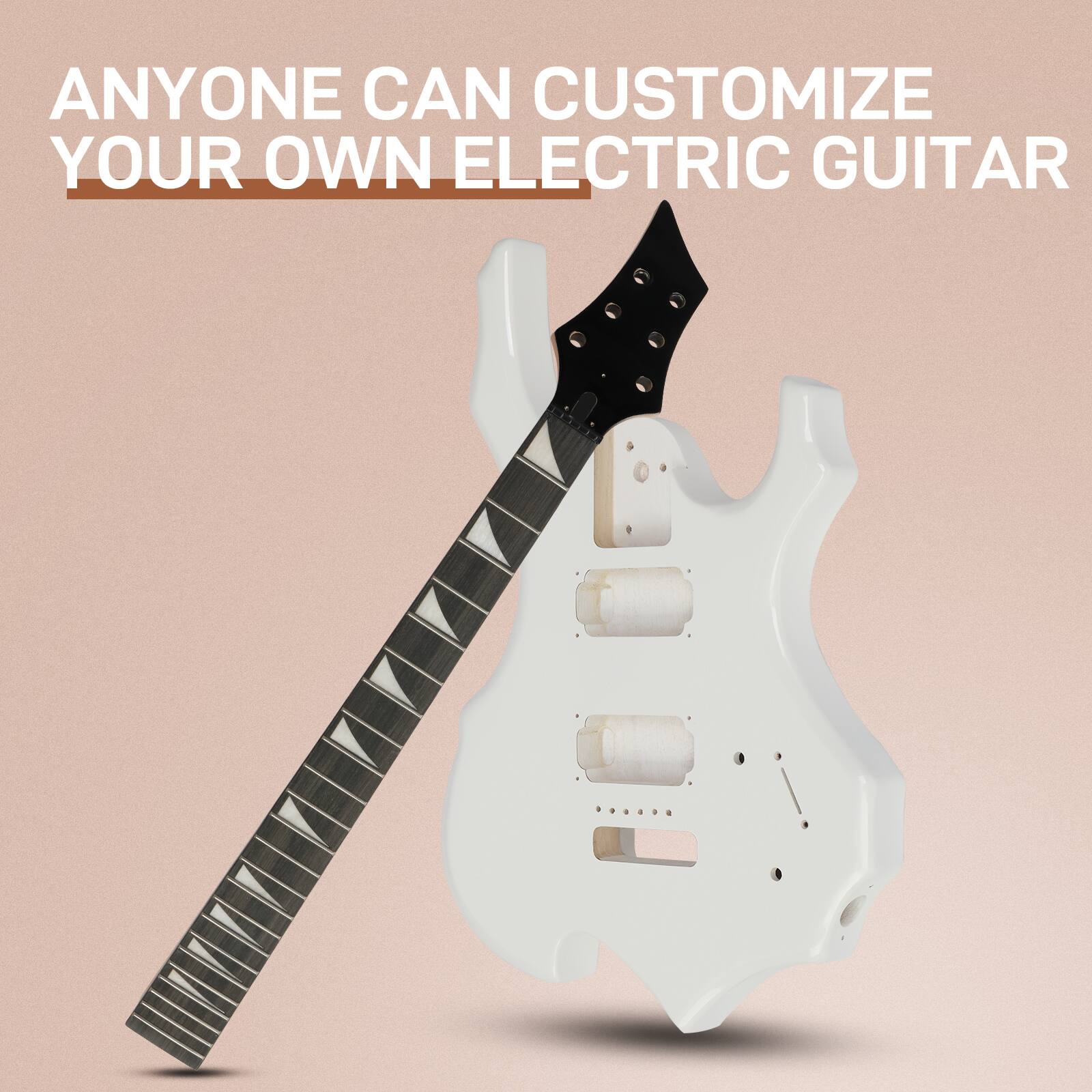 ANYONE CAN CUSTOMIZE YOUR OWN ELECTRIC GUITAR