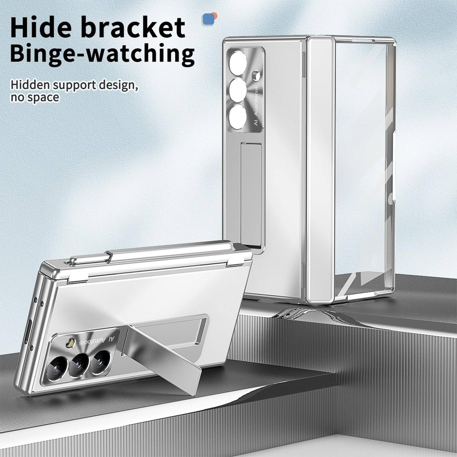 Hide bracket Binge-watching  
Hidden support design, no space