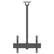 Left. Kanto - Kanto CM600SG Stainless Steel Full-Motion Outdoor Ceiling Mount for 37" - 70" TVs - Black.