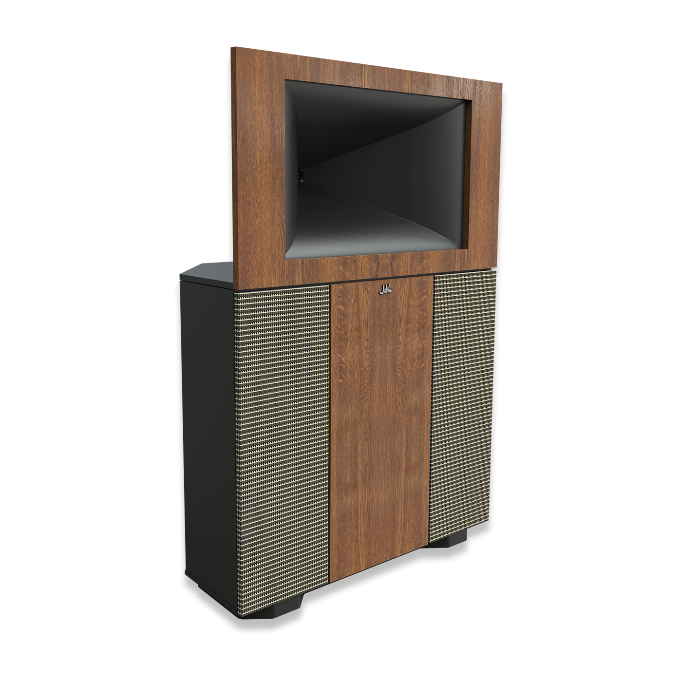 Klipsch - JUBILEE-75SE 2-Way Fully Horn-loaded Heritage Loudspeaker - Teak