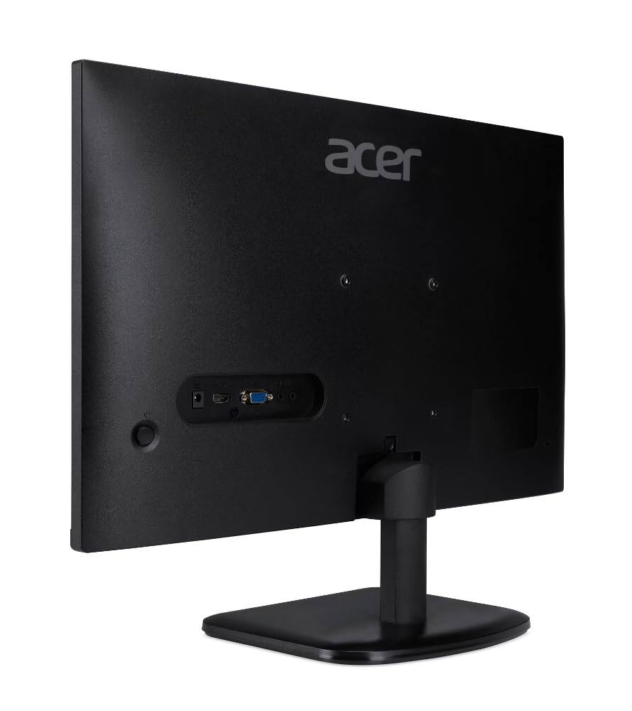 Alt View 3. Acer - acer EK271 EBI 27" FHD IPS Free Sync Monitor,  Anti Glare, Flicker Free, VESA Mount (100mm), VGA, HDMI  (UM.HE1AA.E01).